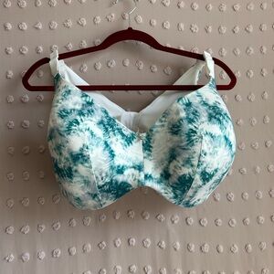 Cacique Tie Dye Lightly Lined‎ Balconette Bra 40H
